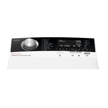 AEG LTR8C373E 8000 PowerCare 7 kg Πλυντήριο Ρούχων Άνω Φόρτωσης 40cm
